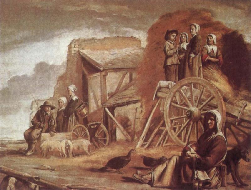 Louis Le Nain The Cart or Return from Haymaking China oil painting art